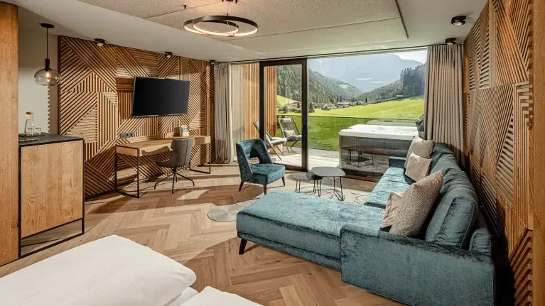 Suite Aurina mit finnischer Sauna